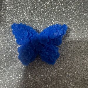 Handmade Blueberry oatmeal Butterfly Soap with Collagen Peptides